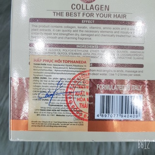 ( Hàng chính hãng ) Hấp haneda colagen phục hồi tóc hư tổn