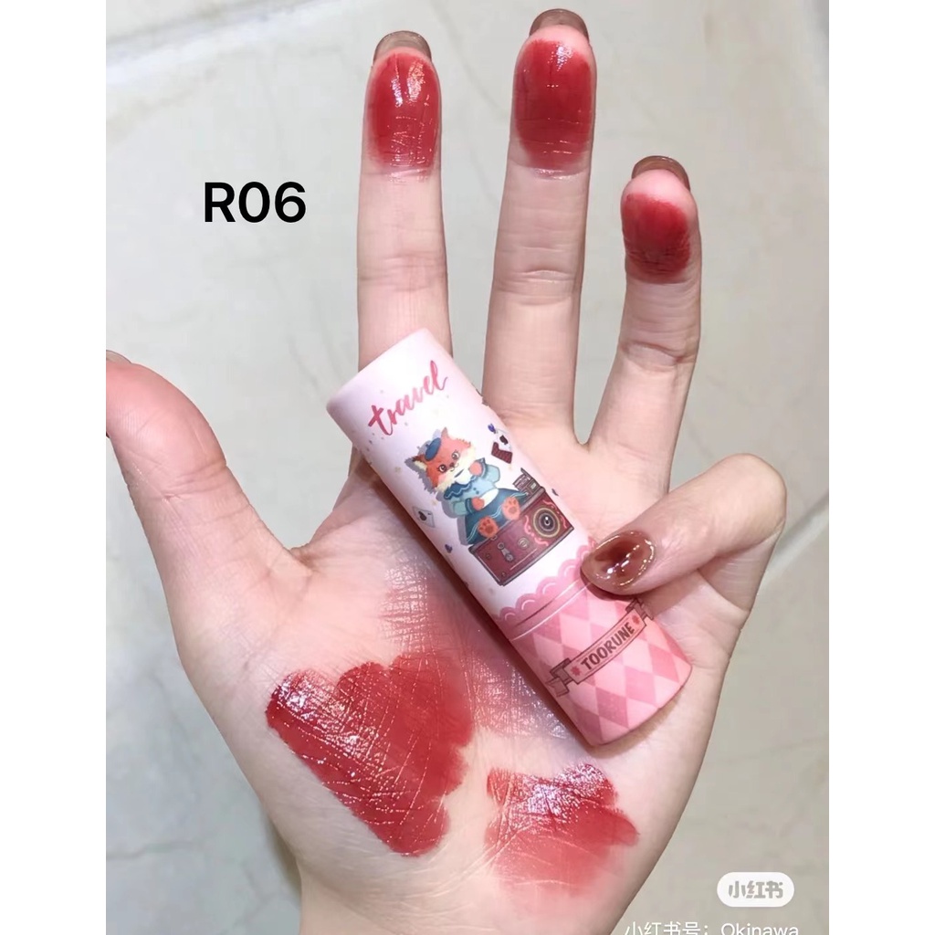 [Hàng mới về]Son Môi TOORUNE New Magic Garden Son dưỡng môi son bóng cho học sinh dưỡng ẩm son môi son kem