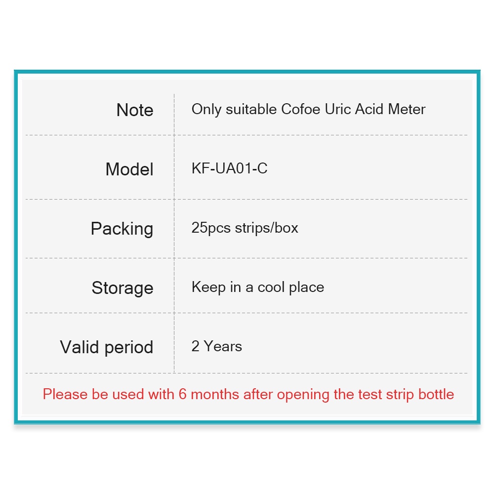 Set 50/100 Que Thử Axit Cofoe Kèm Hộp Đựng