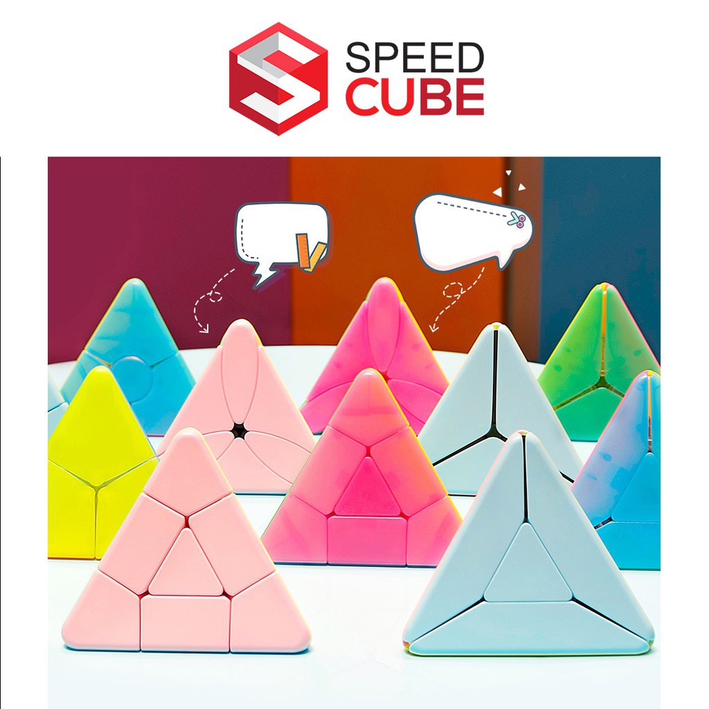 [Mã LIFETOYS1 giảm 30K đơn 99K] Rubik Biến Thể Moyu Pyramix Macaron Tam Giác Chính Hãng Moyu - Shop Speed Cube