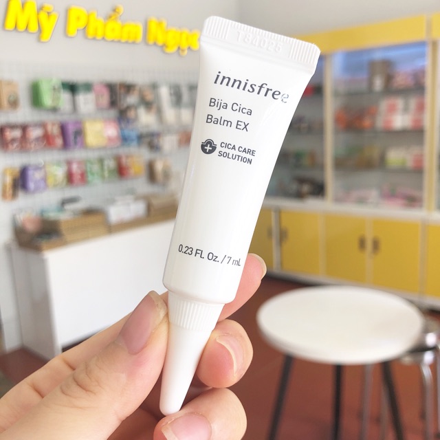 [Mini 7ml] Gel Chấm Mụn Innisfree Bija Cica Balm EX
