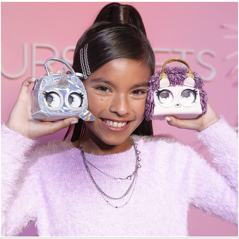 Hộp 2 Túi Bé Gái Mini Purse Pets Micros