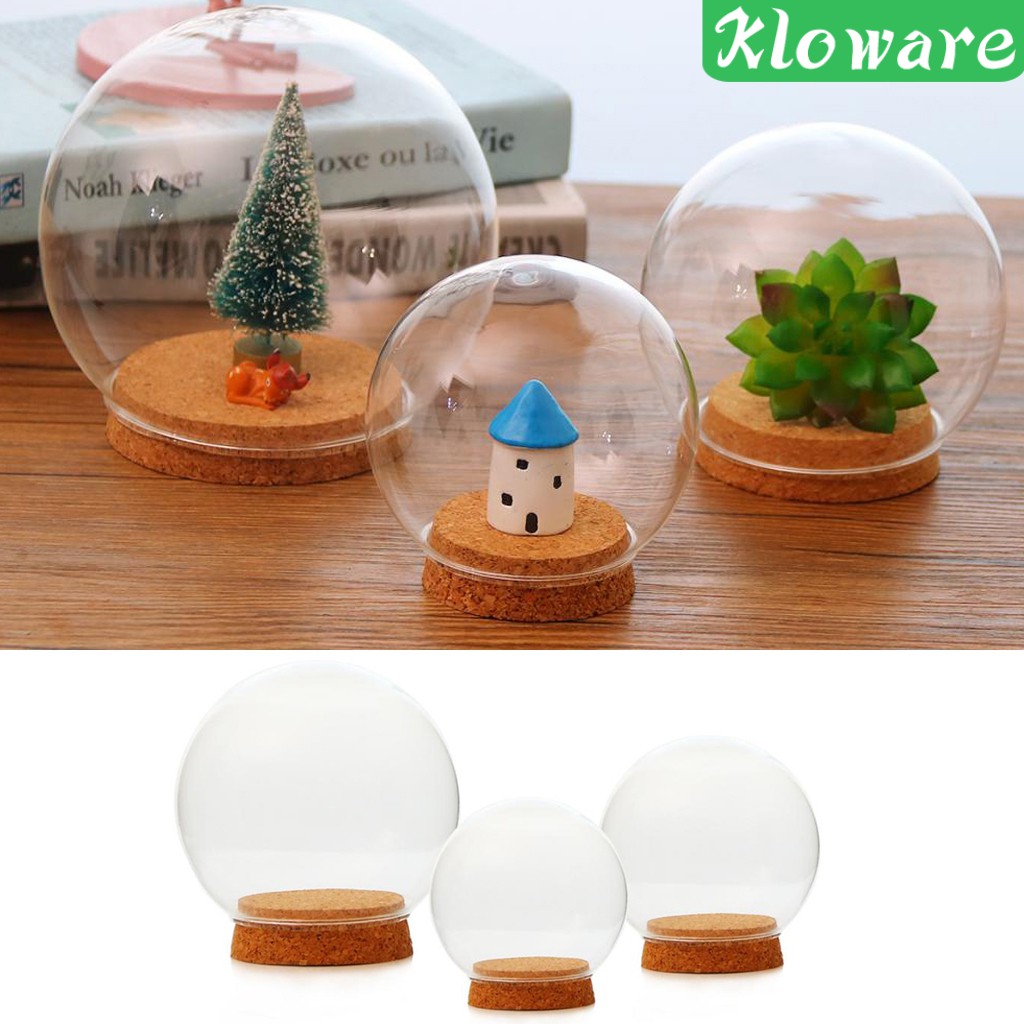 Bình thủy tinh có nắp đậy trang trí nội thất hiện đại