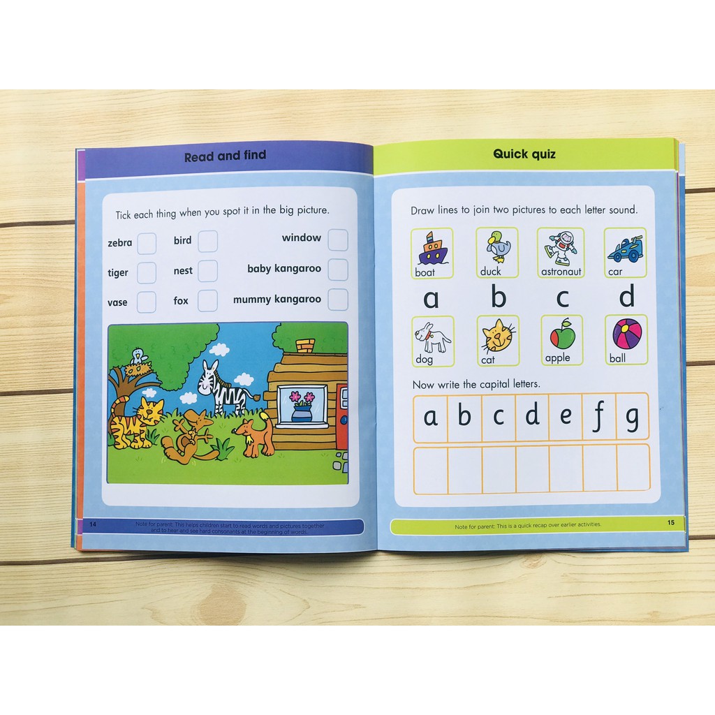 Sách: Gold Stars Wipe Clean Workbook: Phonics - Học Phát âm Tiếng Anh cho trẻ ( 3 - 5 tuổi )