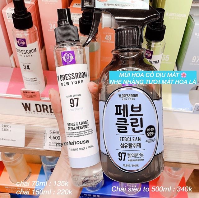 NƯỚC HOA W.DRESSROOM CHAI BIG SIZE 500ML