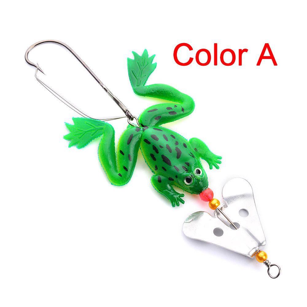 Mồi câu cá giả hình chú ếch 90mm / 6g