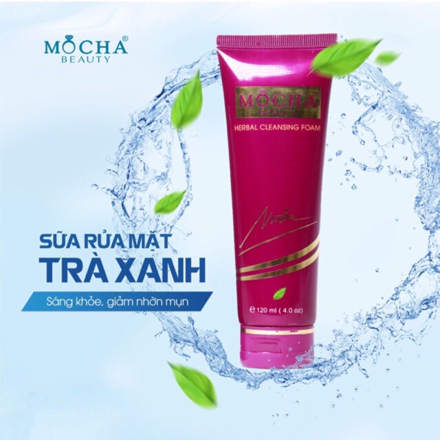 Sửa rửa mặt trà xanh mocha