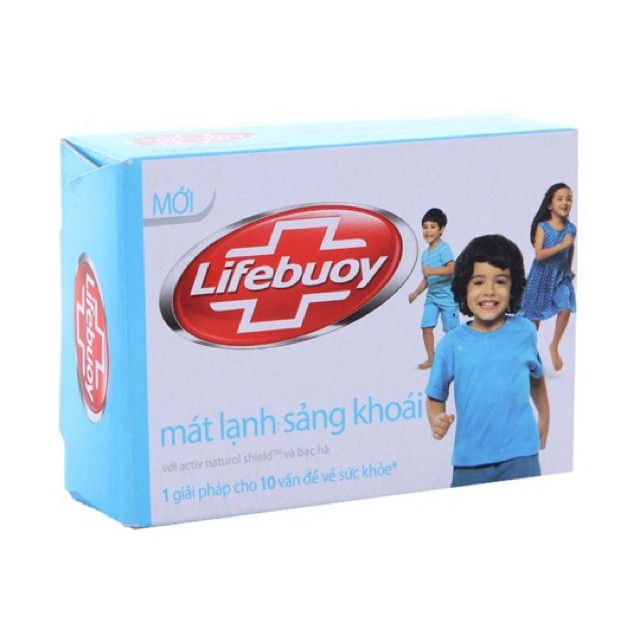 XÀ PHÒNG BÁNH LIFEBUOY ĐỦ MÀU 125G - 90G