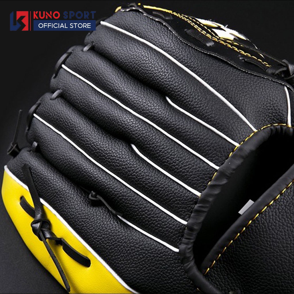 Găng Tay Bóng Chày KUNO SPORT Da PU Cao Cấp