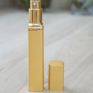 Vỏ chai nước hoa dạng xịt 12ml (chai thủy tinh, vỏ nhôm màu)