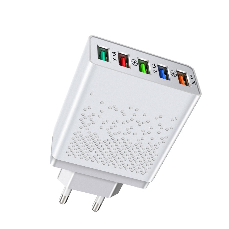 Bộ SạC NguồN ĐiệN IOR 5 CổNg 48W 3 1A PhíCh CắM EU US