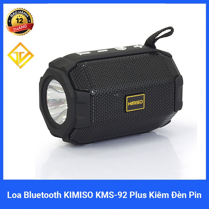 Loa Bluetooth Mini Kimiso KMS E92+ Hỗ Trợ Nghe USB, Thẻ Nhớ, Đài Radio, FM Cắm Dây AUX, Độ Bền Cao . Bảo Hành 12 Tháng