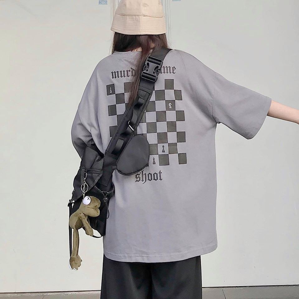 (Set) Quần Caro + Áo Thun Bàn Cờ