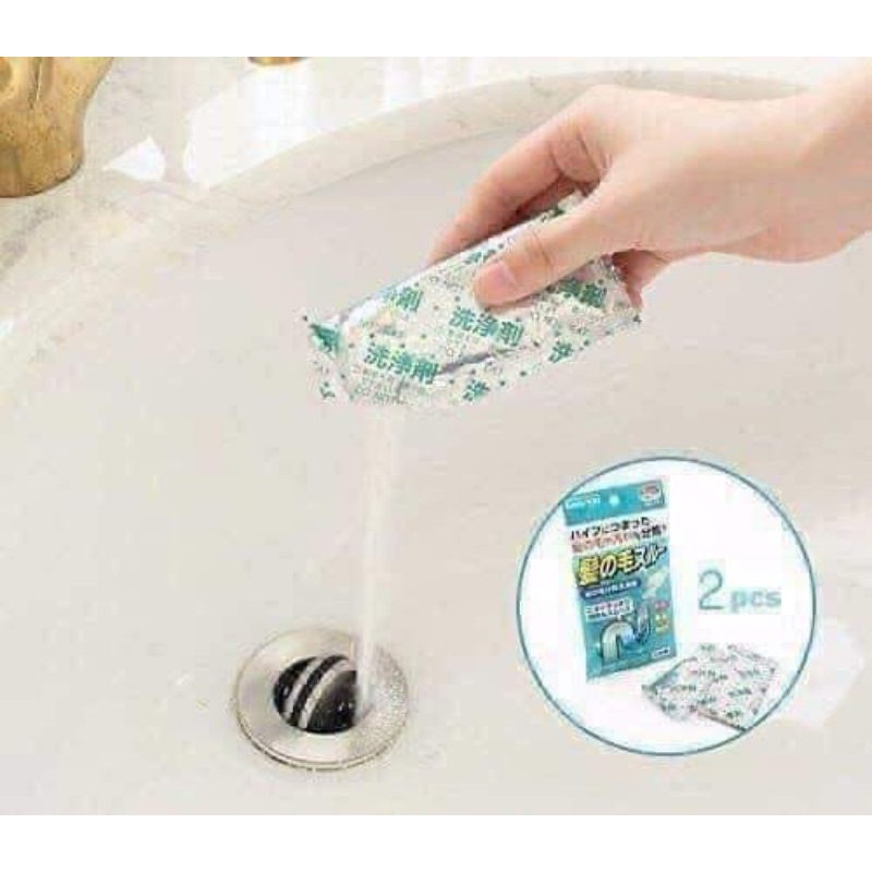 Sét 2 gói tiêu tóc cực mạnh vệ sinh đường ống