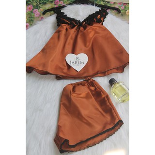 Set bộ đồ ngủ phi lụa cực đẹp cực mềm mại