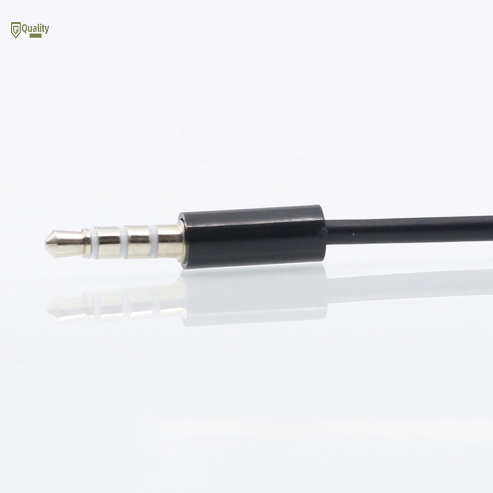 Dây cáp âm thanh Aux giắc cắm 3.5mm sang giắc 3.5mm cho điện thoại/loa/CD/MP3/xe hơi