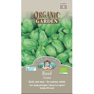 Hạt giống húng tây (Basil) - Gói lớn nhiều hạt, Tặng gói kích nảy mầm