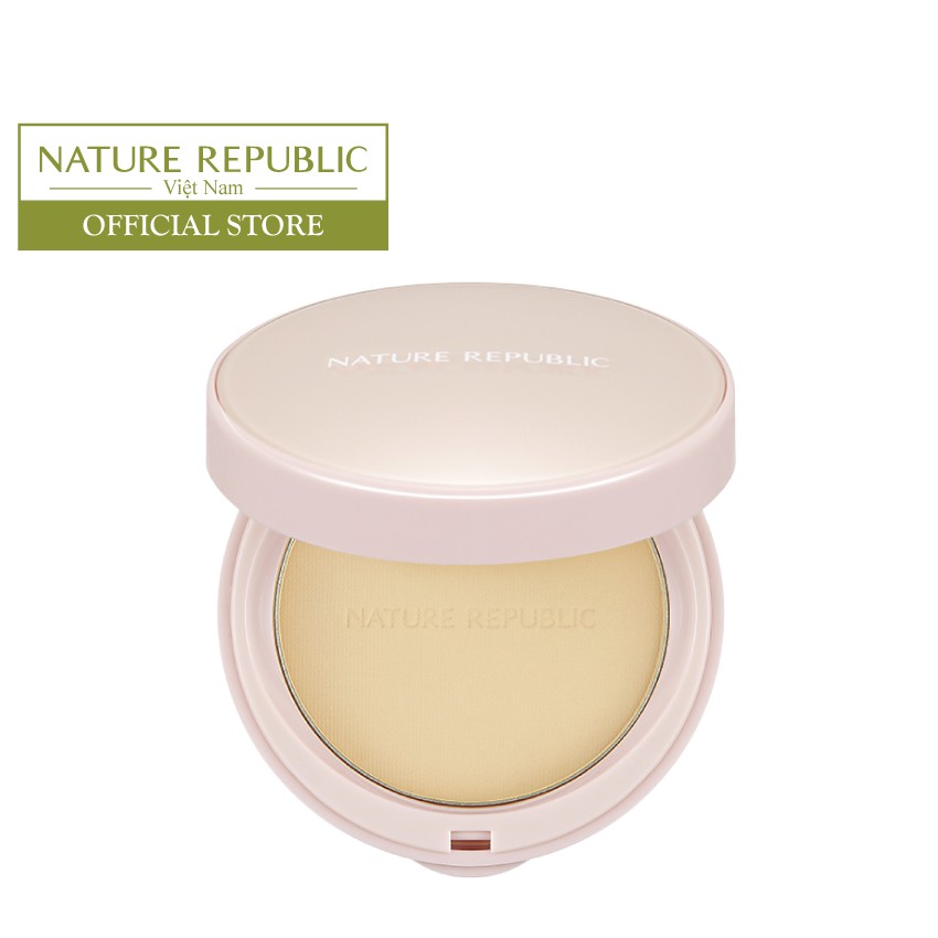 Phấn nén trang điểm có thành phần chống nắng NATURE REPUBLIC Nature Origin Cover two way pact SPF50 9g