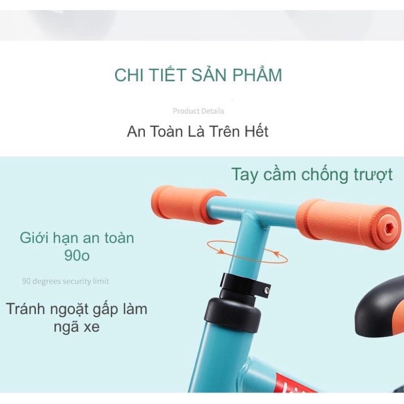 xe thăng bằng KUB cho bé 18m đến 3 tuổi