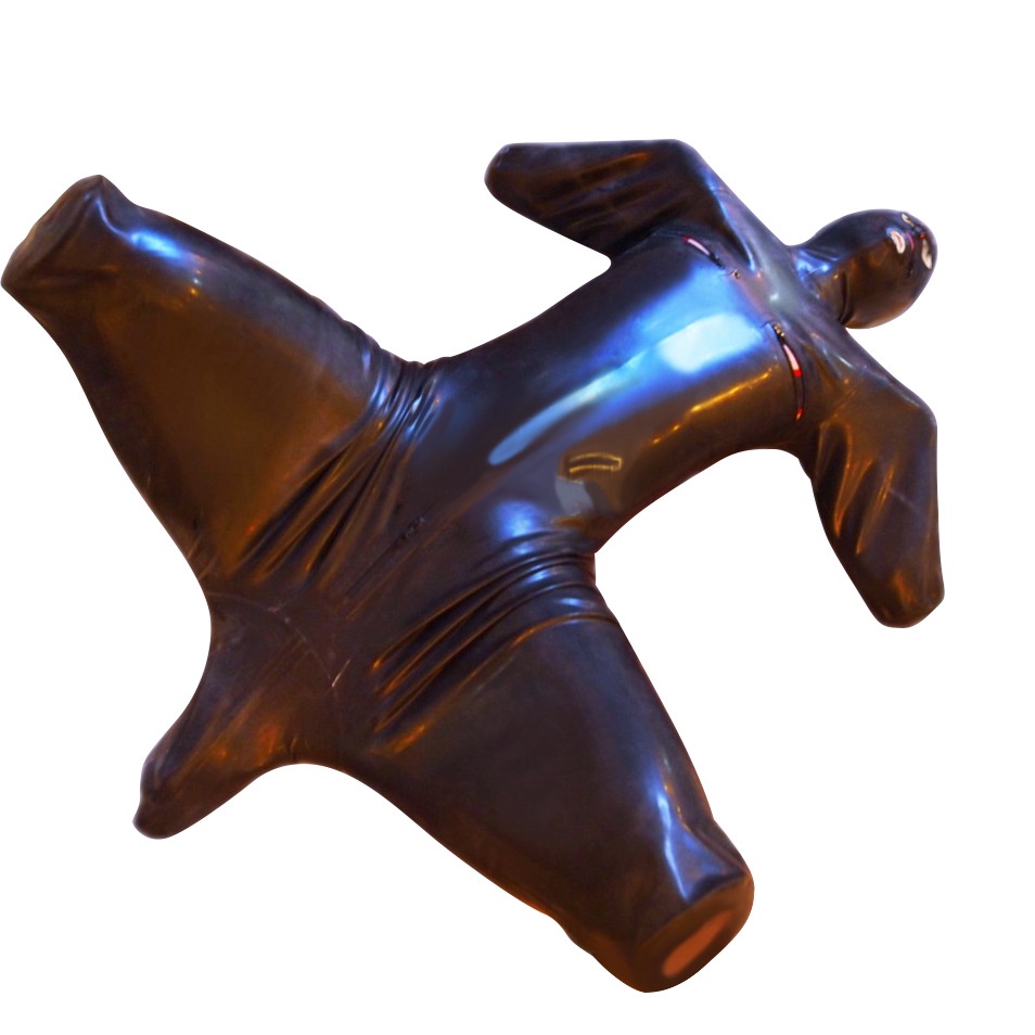 Bộ Áo Liền Quần Bằng Da Bóng Quyến Rũ Phong Cách Âu Mỹ Cho Nam 6039