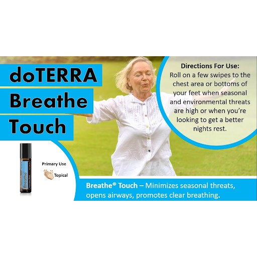 Tinh dầu Hô Hấp bi lăn Breathe Touch Tinh Dầu Nguyên Chất doTERRA  - doTERRA Essential Oil - Breathe Touch