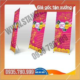 Combo 5 chân Standee chữ X loại thường kiểu dáng Hàn Quốc