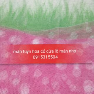 Màn tuyn hoa có cửa
