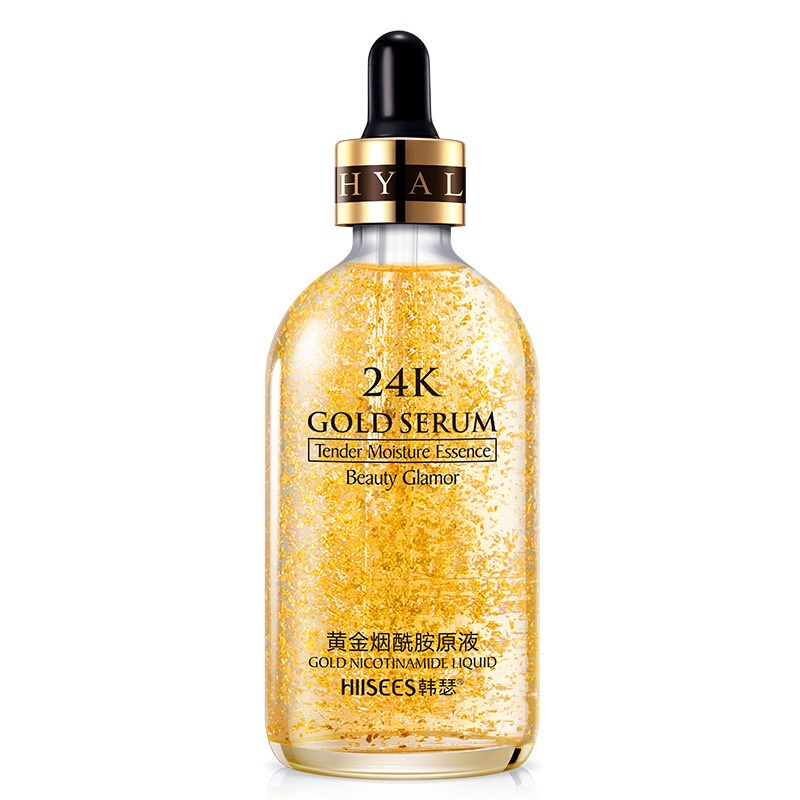Tinh Chất Vàng 24K Hyaluronic Acid Dưỡng Ẩm Làm Trắng Da Chống Nếp Nhăn 30ml