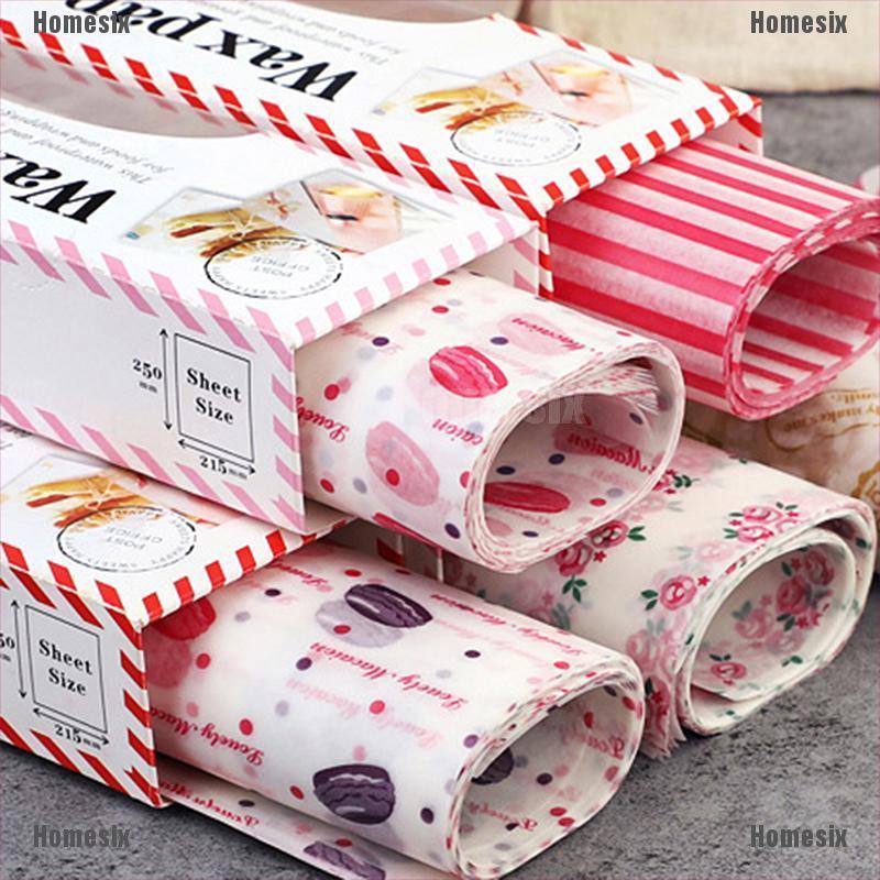Set 50 Giấy Gói Thực Phẩm Nhiều Mẫu Chọn