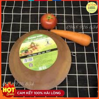 Thớt gỗ tròn me sừn 30cm - Thớt gỗ tự nhiên Quang Minh H01