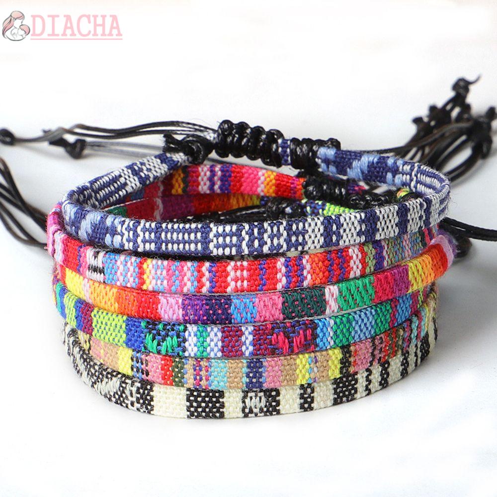 Vòng Tay Dây Xích Màu Cầu Vồng Phong Cách Bohemian Thời Trang