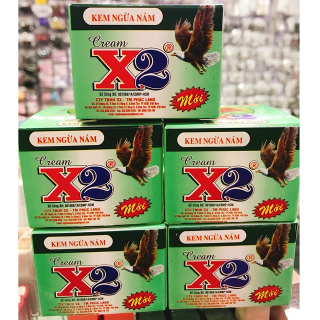 KEM NGỪA NÁM X2 (10g)