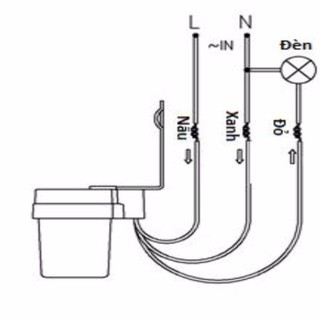 Công Tắc Cảm Ứng Ánh Sáng LS6B
