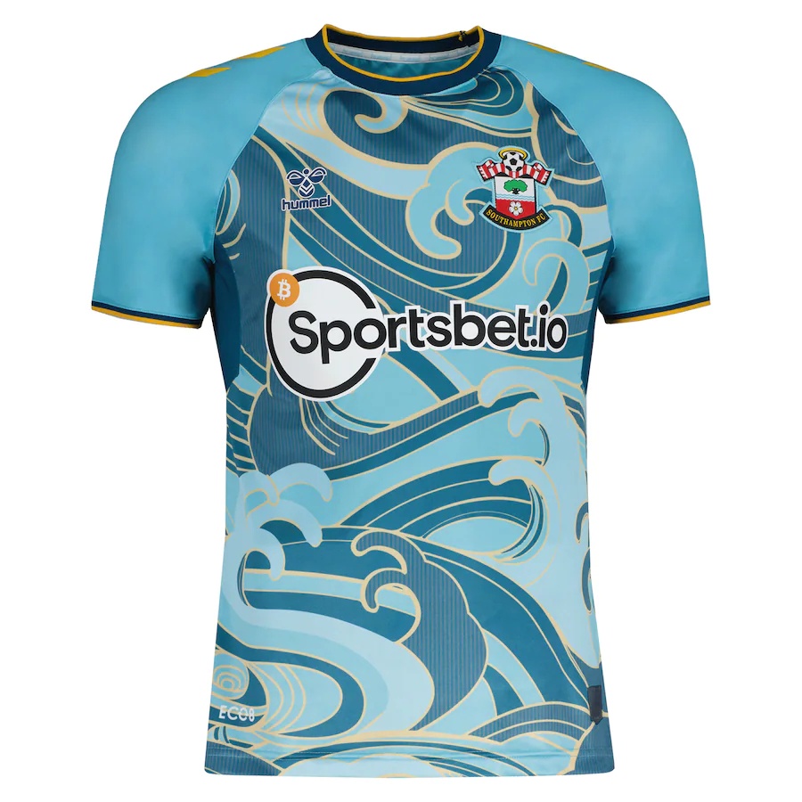 Áo Bóng Đá Sân Khách Southampton Size s-4xl * 22-23