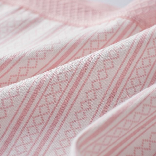 Quần Lót Cotton Cạp Ren Phối Họa Tiết Zic Zac mã 045