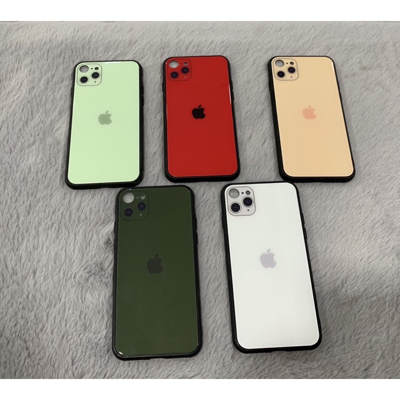 ốp kính giả iPhone 11 dành cho máy iPhone 7 / 8 cực sang chảnh