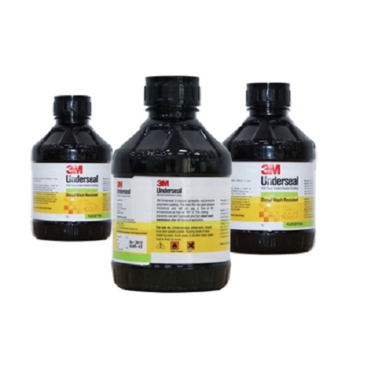 12 chai Dung dịch phủ gầm chống ồn chống rỉ sét 3M Underseal 1L