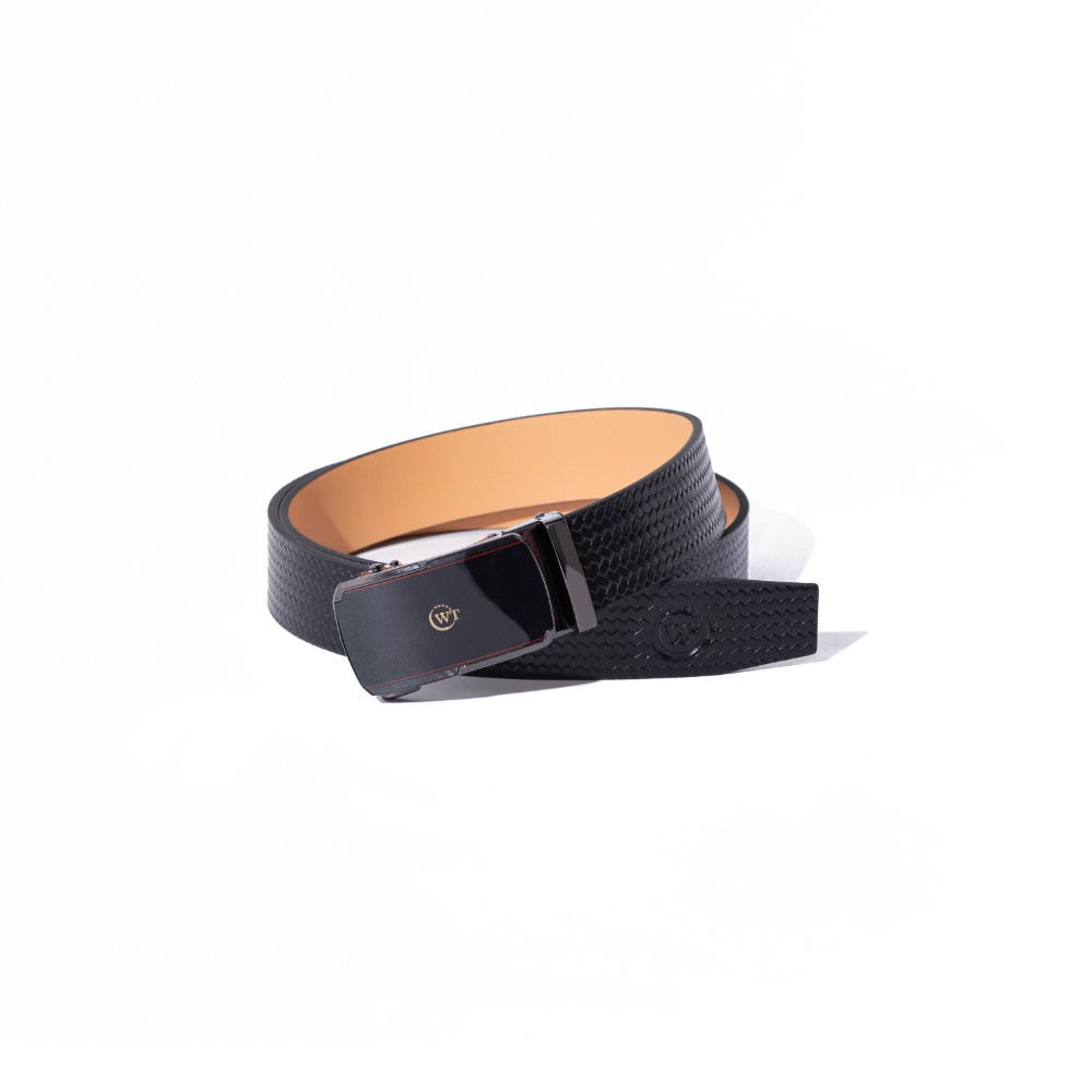 Thắt Lưng Nam Da Bò Cao Cấp Màu Đen WT Leather 166080602