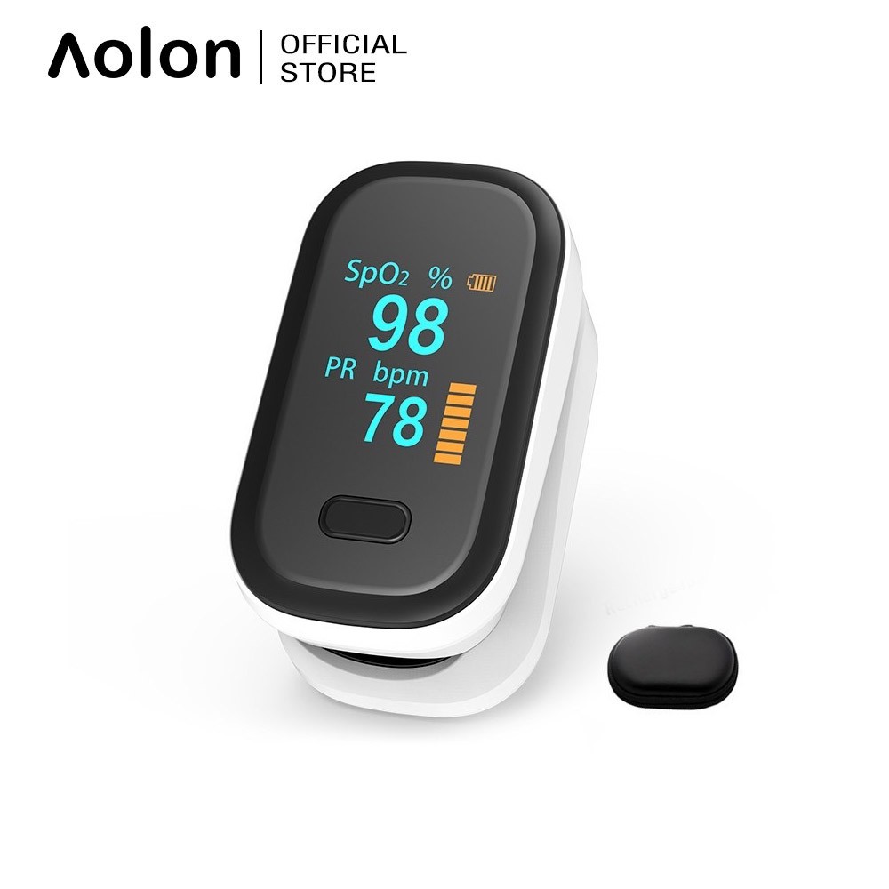 Aolon O2 Pulse Oximeter Finger Blood Oxygen Saturation(Spo2) Pulse Rate Monitor