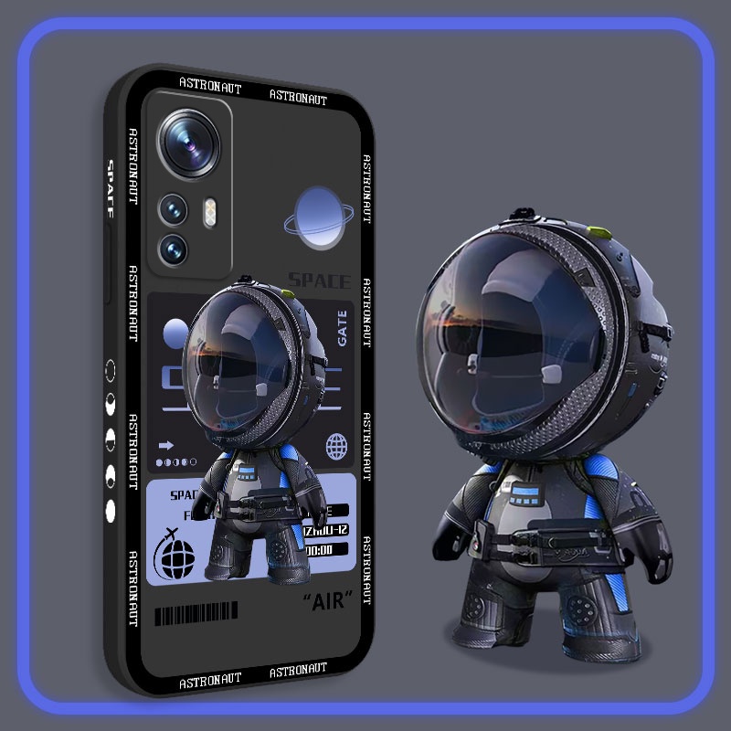 Ốp Điện Thoại Hình Phi Hành Gia Cho Xiaomi Mi 12 12X 12S 11 Pro Lite Ultra 11Lite