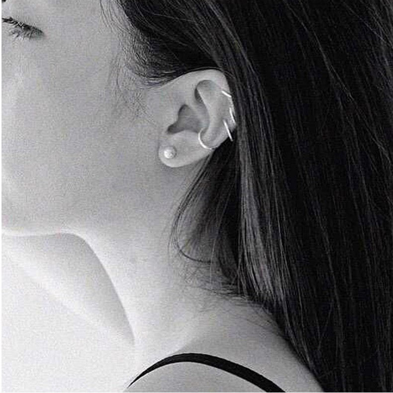 Khuyên Tai Đơn Giản Phong Cách Hàn Quốc A03