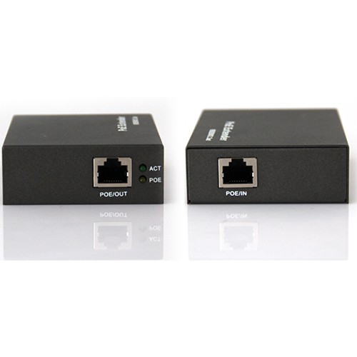 PE2301G Single Port Gigabit POE+ kéo dài cho poe 200m 802.3af/at KMETech - Hàng Chính Hãng