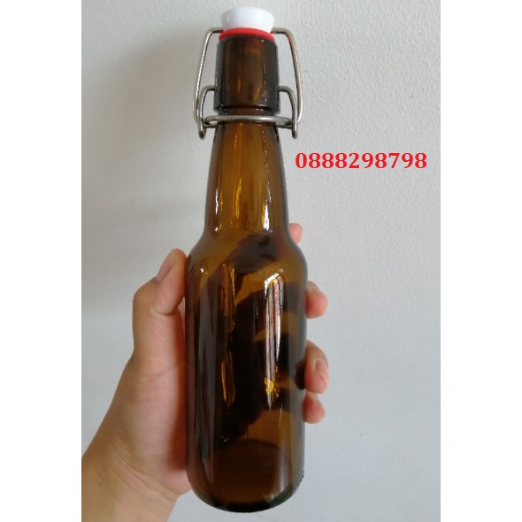 Chai thủy tinh nắp cài giá rẻ (swingtop bottle)