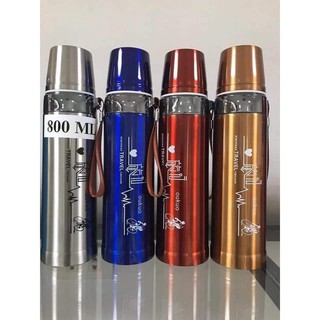 Bình giữ nhiệt inox 800ml Travel Vacuum