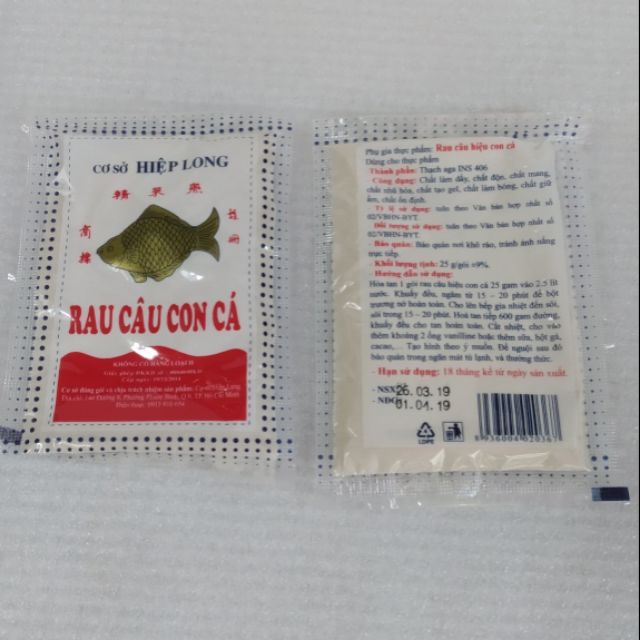 Rau câu con cá