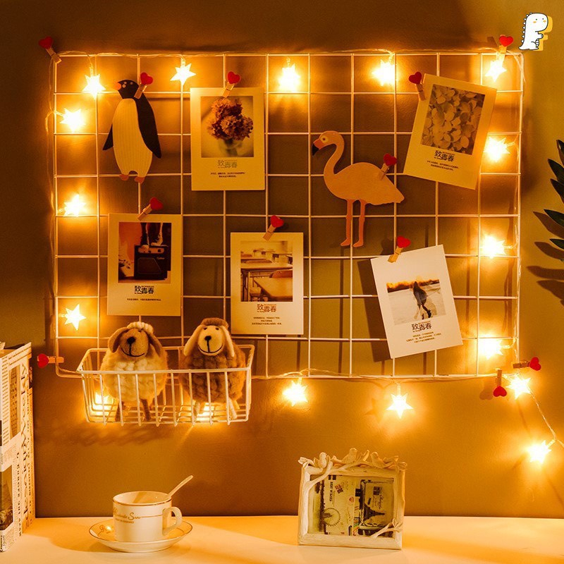 (Chọn Màu+ Size)1 Khung Hình Lưới Sắt Nghệ Thuật Trang Trí Decor Nhà Phòng Ngủ Rẻ Siêu Xinh Picture Frame