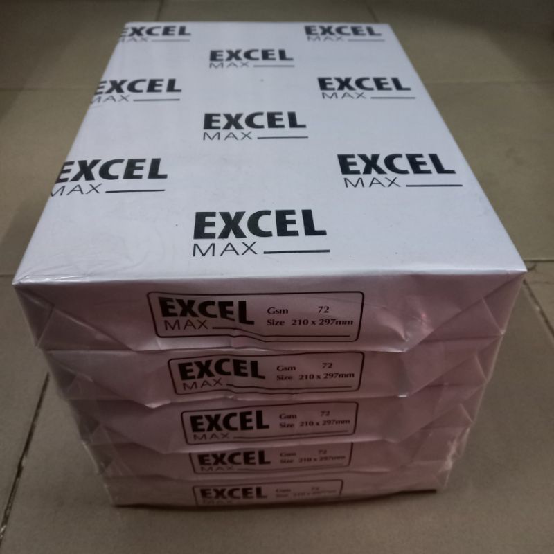 Giấy A4 Excel 70gsm , Giấy in A4 loại dày nhập khẩu Indonesia