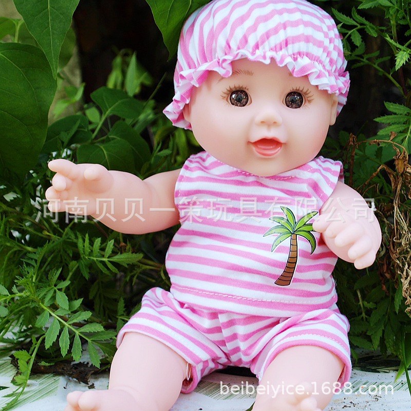 Búp Bê Nam 12 Ich  Slicon Mềm Baby Dolls