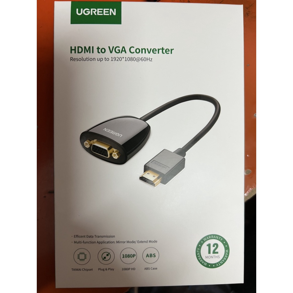 Cáp chuyển HDMI to VGA Chính hãng Ugreen 40253 giá Full Vat.