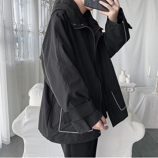 ÁO KHOÁC DÙ VIỀN MÀU